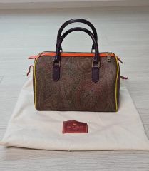 未使用級】エトロ メッセンジャー ショルダー バッグ ペイズリー