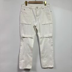 希少アーカイブ ヴェロニクブランキーノ ジップデザイン ワイドパンツ