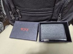希少・未使用】TUMI 東京限定 ラゲージタグ・セット ネイビーブルー