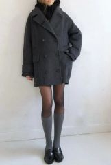 HAVEL Studio】アパルトモン モヘア ロング カーディガン ネイビー