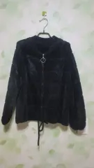 ブラック ファージャケット
