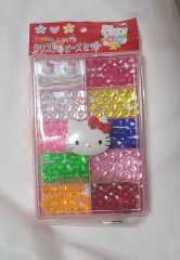 ハローキティ スキルスクリーン ビーズのれん タペストリー たまのれん