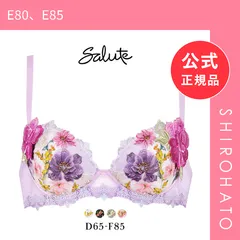 ワコール サルート ブラE85 &amp; ショーツLL ワコール サルート 84G ショーツ PTJ484ML ソング（Tバック