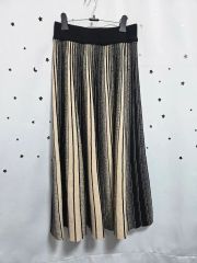 FUGA FUGA シルク混バルーンスカート チェック F 佐藤繊維 日本製