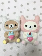 リラックマ コリラックマ うさぎ ウサギ いちご ぬいぐるみ セット