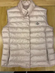 2 MONCLER レディース ダウンベスト ライトピンクのサムネイル