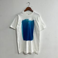 アート ヴィンテージ Tシャツ XL 白 ボロ ダメージ 古着 穴 ホワイト 