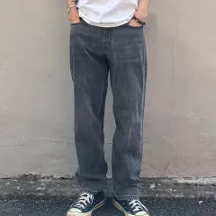 リーバイス シルバータブ ルーズ ブラックデニム