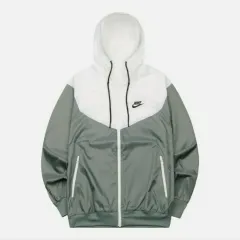 ナイキ NSW ウィンドランナー フーディ ジャケット スモーク グレー XS