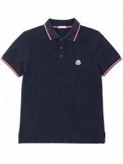MONCLER Big Logo Polo Shirt ポロシャツarchive - メルカリ