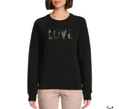 ZADIG&VOLTAIRE ザディグ・エ・ヴォルテール UP LOVE スウェット Tシャツ Mのサムネイル