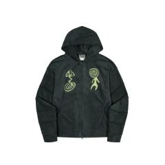 deepweb Zipup Hoodie ブラック α - メルカリ