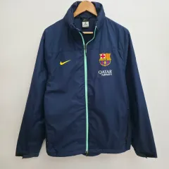 XL NIKE FCバルセロナ ウィンドブレーカー ネイビー