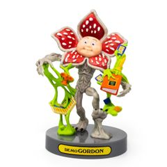 The Loyal Subjects Stranger Things x Garbage Pail Kids GITD 데모 고든 4인치 피겨 트레이딩 카드 포함