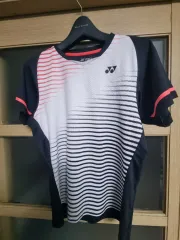 YONEX ヨネックス バドミントン 半袖 Tシャツ ホワイト/ブラック m レディース