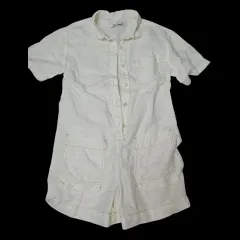 ZARA アイボリー オールインワン 140