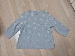 タルボット グレー パターン トップス XL