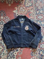 博物館級】50s FFAジャケット 三角タグ 1957年刺繍 奇跡のXL相当