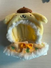 ぴたっとふれんず　着せかえお洋服　ポムポムプリン　クマ耳ケープ　ねこ耳パーカー ぴたっとふれんず 着せかえお洋服 ポムポムプリン クマ耳ケープ ねこ耳