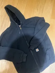 Carhartt カーハート フードジップアップ ブラックのサムネイル