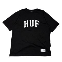 HUF ハフ 半袖 Tシャツ XL ブラック 黒 サークルロゴ - メルカリ