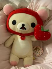 リラックマ ローソン限定 ぬいぐるみ いちご サンエックス - メルカリ