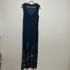 ✨美品✨JURGEN LEHL　アート　総柄　ノースリーブワンピース　Aライン ✨美品✨JURGEN LEHL アート 総柄 ノースリーブワンピース Aライン
