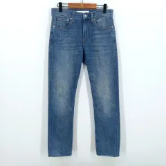 カルバン・クライン メンズ ストレッチ ウォッシュ デニムパンツ インディゴ 29 (HU44098)