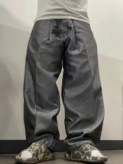 vanish202a loose fit oil coating jeans - メルカリ