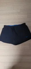 ナイキ ランニング ハーフパンツ ネイビー レディース