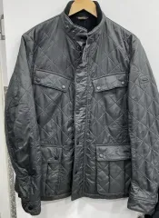 Mオススメ/傷なし美品 正規品BARBOUR アリ・エル キルティング・キルティング ジャケットのサムネイル