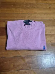 ポロ ラルフローレン ピンク ニット XL