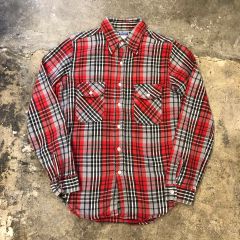 50s 60s sears ネルシャツ マチ付き ビンテージ ヴィンテージ レア