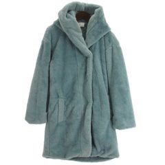 AZUL by moussy ファーコート 水色 フード付き Mサイズ 美品 - メルカリ