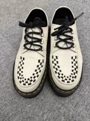 送料込み) DR. MARTENS ドクターマーチン 白 ローファー チェッカーボード UK5のサムネイル
