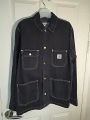 M Carhartt カーハート WIP OG チョア ジャケット - ブラック ストーン ウォッシュドのサムネイル