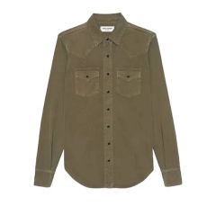 SAINT LAURENT PARIS エディ期 スプラッターシャツ キムタク着 - メルカリ