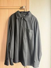 美品】ロンハーマン メンズ シャツジャケット 無地 黒 レーヨン - メルカリ