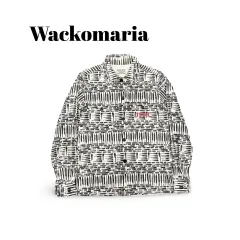 (90)ワコマリアFuckシャツジャケットのサムネイル