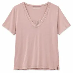 ZADIG&VOLTAIRE ザディグ・エ・ヴォルテール モダール GOLD LOVE プリント ピンク Tシャツ Sのサムネイル