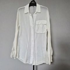 ジャックムス JACQUEMS アシンメトリープリーツ長袖ブラウス 初期 