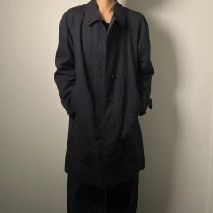 O*3様 COMOLI ステンカラーコート ブラック - メルカリ
