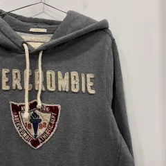 Abercrombie マッスルフィット ヴィンテージ ヘビーコットン フーディー Tシャツ