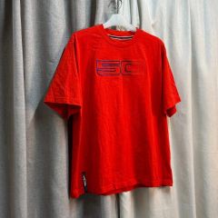 8SM2 GODBODY 立体刺繍 デザインTシャツ 3D 赤 L 古着 - メルカリ
