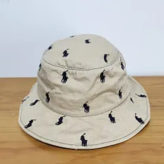 POLO RALPH LAUREN (ポロラルフローレン) マルチロゴ コットン バケットハット