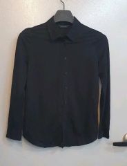 O47】DOLCE&GABBANA 未使用タグ付 ドレスシャツ サイズ40 黒 - メルカリ