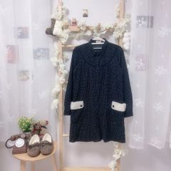 極美品・24年モデル✨TICCA ドットキーネックブラウス ギャザー ドット