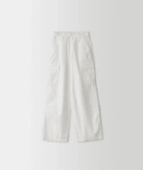 searoomlynn 2tuckナイロンボリュームパンツ ホワイト/M - メルカリ