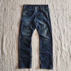 ETERNAL 53510 W32 赤耳セルビッチ 鬼ヒゲ ハチノス 濃紺デニム - メルカリ