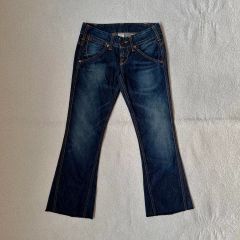 トゥルーレリジョン デニム フレア ローライズ 濃紺 レデースW23